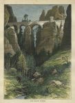 Germany, The Bastei Bridge, 1875