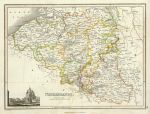 Netherlands (Belgium), Wyld General Atlas, 1823