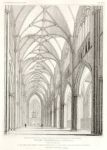 York Cathedral, View of the Nave, 1830
