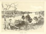 Australia, Brisbane River, 1888