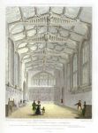 Warwickshire, Coventry, Hall of St.Mary Hall, 1830