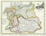 Germany, Wyld General Atlas, 1823