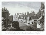 Italy, Pompeii, Rue des Tombeaux, 1830
