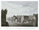 Italy, Pompeii, Tombs near the Herculaneum Gate, 1830