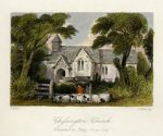 Surrey, Chessington Church, 1850