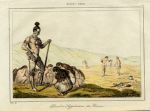 USA, Indian ritual, 1843