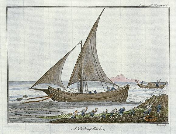 A Fishing Barque, 1763