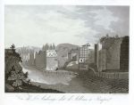 Italy, Pompeii streets, 1830