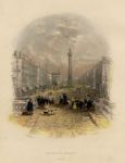 Ireland, Sackville Street, Dublin, 1841