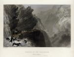 Switzerland, Passage of the Cardinells (Mount Splugen), 1836