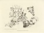 Horse, dogs & figures, Henry Alken, 1821