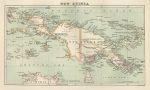 New Guinea map, 1886