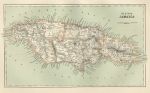 Jamaica map, 1886