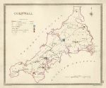 Cornwall election map, 1835