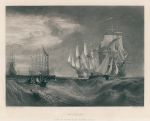 Hampshire, Spithead, after Turner, 1862