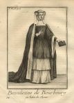 Benedictine de Bourbourg en habit ordinaire de Choeur, 1718