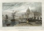 Ireland, Dublin, Customs House, 1831