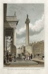 Ireland, Dublin, Nelson's Pillar, Sackville Street, 1831