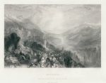 Germany, Heidelberg, after Turner, 1864