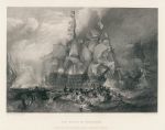 The Battle of Trafalgar, after Turner, 1864