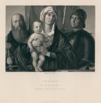 Madonna with Saints Paul and George, after Bellini, 1873