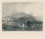 Yorkshire, Scarborough, after Turner, 1873