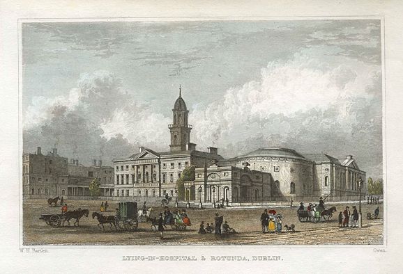 Ireland, Dublin, Lying-in-Hospital & Rotunda, 1831