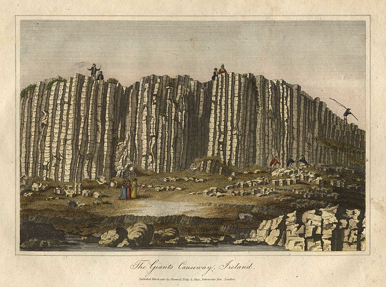 Ireland, Giants Causeway, 1811