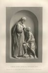 Christ Giving Sight to the Blind Man, after Crittenden, 1873