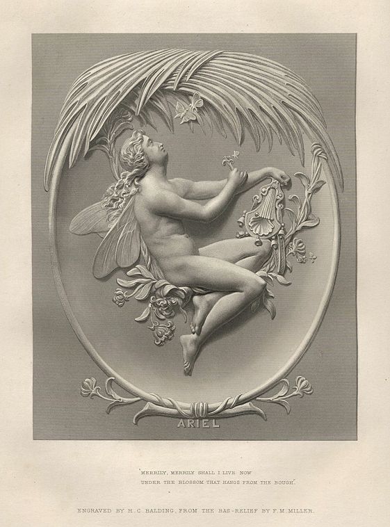 Ariel, after Miller, 1873