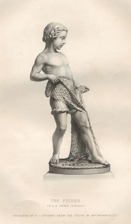 The Fisher, after Thornycroft, 1864