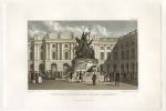 Lancashire, Liverpool, Exchange Buildings & Nelson's Monument, 1836