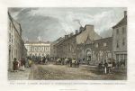 Ireland, Belfast, Green Linen Market & Commercial Buildings, Donegal St., 1831
