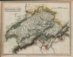 Switzerland map, 1811
