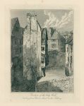 Bristol, Bastion in the City Wall, 1825