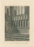 Bristol Cathedral, Altar Screen in North Aisle, 1825