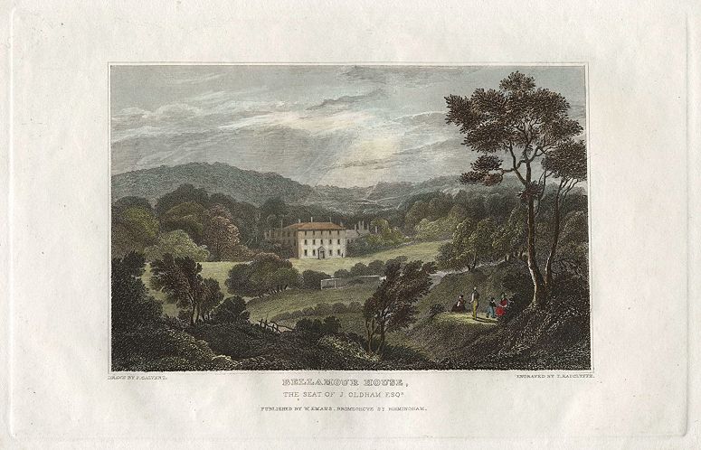 Staffordshire, Bellamour House, 1831