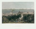 Greece, Rhodes view, 1837