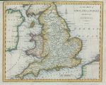 England & Wales map, 1801