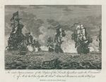 Naval, Battle of Lagos in 1759 (Portugal), published 1795