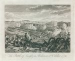 Battle of Lowofitz (Lowositz) in Bohemia in 1756, published about 1760