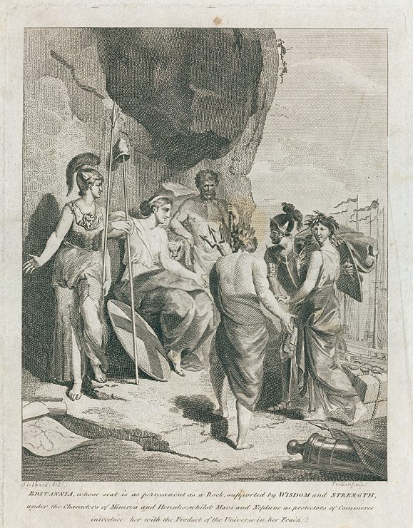 Allegorical Frontispiece to 'The Field of Mars', 1801