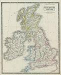 Great Britain & Ireland map, 1844