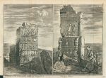 Iran, Persepolis, Pilasters, 1745