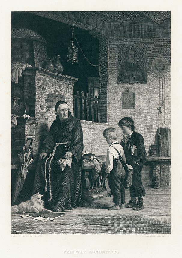 Priestly Admonition, 1879