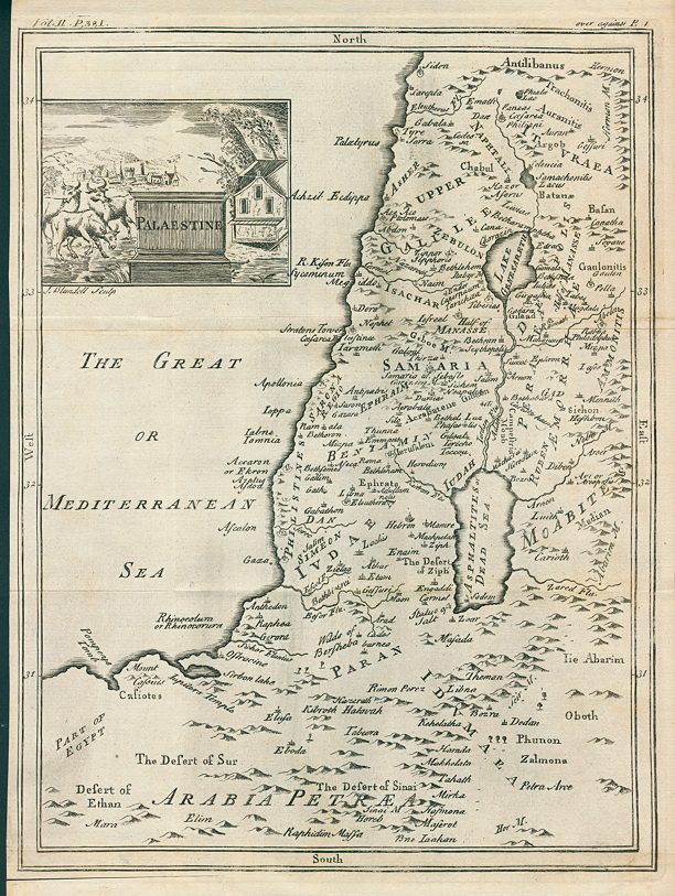 Palestine (ancient), 1745