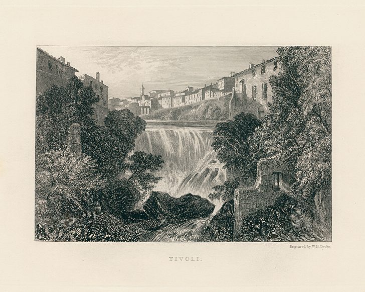 Italy, Rome, Tivoli, 1840