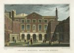 London, Christ's Hospital, Newgate Street, 1831