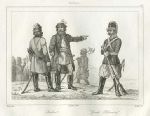 Russia, Strelitz & Garde Polonaise, 1838