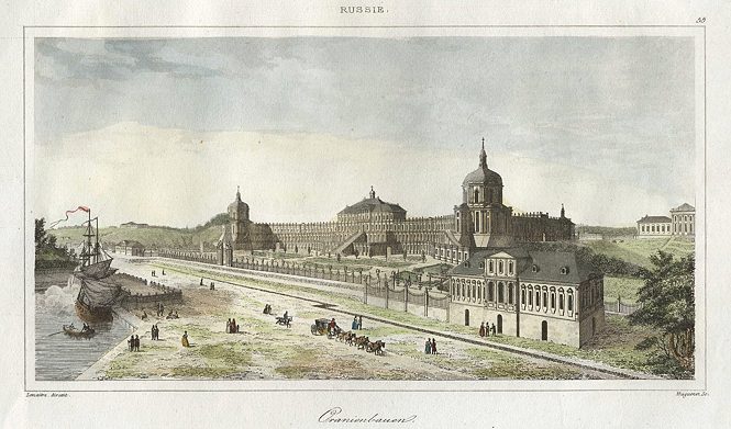 Russia, nr. St.Petersburg, Oranienbaum palace, 1838